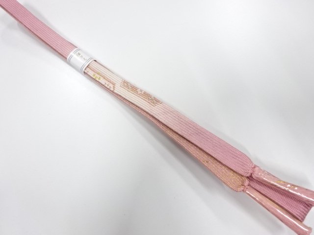 JAPANESE KIMONO / UNUSED KOREI HAND-TIED OBIJIME